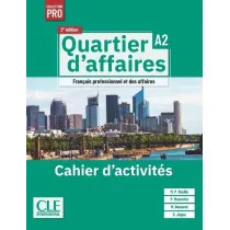 Quartier d'affaires A2 zeszyt �wicze� + online 2 edycja