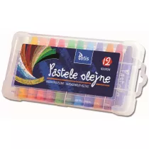 Tetis Pastele olejne heksagonalne 12 szt.