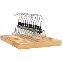 Songmics Wieszaki na spodnie komplet 12 szt.