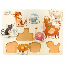 Puzzle Uk�adanka zwierz�ta domowe SPW83804 AN01 Smily Play