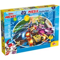 Puzzle dwustronne 24 el. Myszka Miki Lisciani