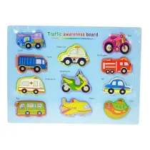 Puzzle drewniane Pojazdy Adar