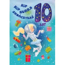 Art Nuvo Karnet 10 urodziny astronautka