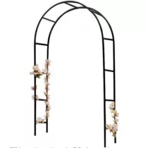 Pergola ogrodowa uk uchwyt na re kwiaty bluszcz pncza metalowa 240 x 140 cm