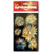 Naklejki foliowe Gold Sunflowers PENMATE