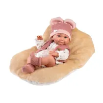 Lalka winylowa bobas Nica z poduszk 40cm
