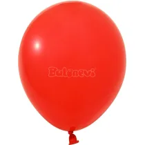 GoParty Balony lateksowe Pastel czerwone 25cm 100 szt