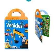 Ksieczka z naklejkami wielorazowymi Artyk