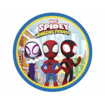 Procos Talerzyki papierowe Spidey & His Amazing.. 23cm 8 szt.