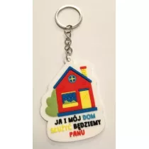 Szaron Brelok gumowy - domek - Ja i m�j dom