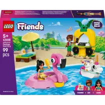 LEGO Friends Impreza na basenie z jednorocem i flamingiem 42658