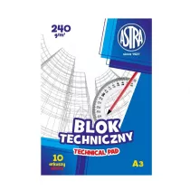 Astra Blok techniczny A3 240 g 10 kartek 10 szt.