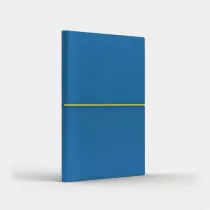 Like U Notatnik A5 Fun M niebieski/cytrynowy kropki