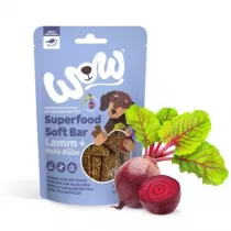 Wow Superfood Soft Bar Lamm - jagnicina z buraczkami mikkie przysmaki dla psa 150 g