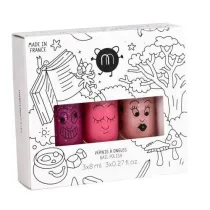 Kids Magic Forest zestaw lakier�w do paznokci Sheepy + Peachy + Kitty