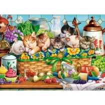 Puzzle 200 el. Napping Kittens Castorland