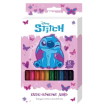 Beniamin Kredki o��wkowe tr�jk�tne Jumbo Stitch 12 kolor�w