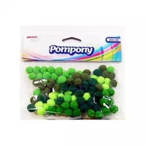 Brewis Pompony zielone 10mm