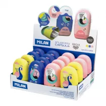 Milan Temperwko-gumka Capsule Peacock 16 szt.