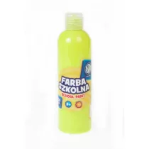 Astra Farba szkolna naturalna tempera fluorescencyjna 250 ml cytrynowa