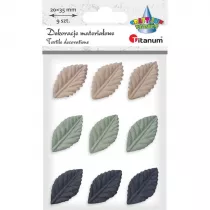 Titanum Li�cie materia�owe t�oczone 3D 20 x 35 mm