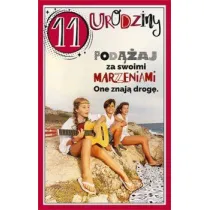 AbCard Kartka okoliczno�ciowa Urodziny 11 U97