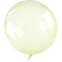 Balon Bubble limonkowy