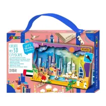 Stwrz pejza miejski Dubaj - puzzle drewniane 3D Avenir