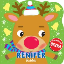 Renifer Robbie. Ruchome oczka