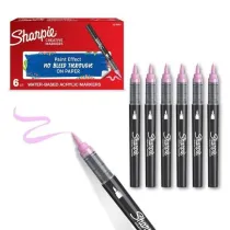 Sharpie Markery akrylowe rowe 6 szt.