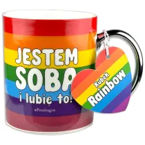 Pan Dragon Kubek Rainbow Jestem sob�