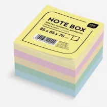 Interdruk Kostka papierowa kolorowa nieklejona 85 x 85 mm