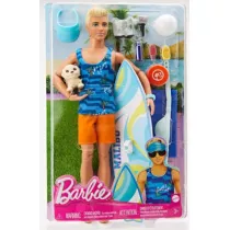 Barbie Fashionistas. Ken surfer + akcesoria HPT50 Mattel