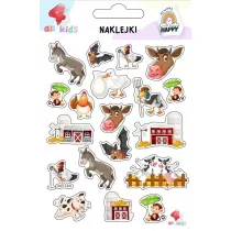 All4Kids Naklejki dla dzieci Farma zwierzta 2