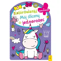Kolorowanka z wykrojnikiem. Mj liczny jednoroec