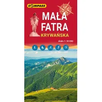 Ma�a Fatra Krywa�ska. Mapa turystyczna w skali 1: 30 000