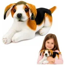 Beagle pluszowy 25cm LeanToys