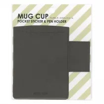 Nakabayashi Uchwyt na d�ugopisy Mug Cup L czarny