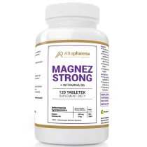 AltoPharma Magnez Strong Witamina B6 suplement diety 120 tab.