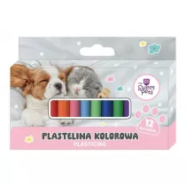 Beniamin Plastelina The Sweet Pets 12 kolorw