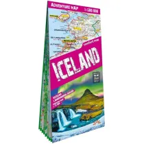 Islandia laminowana mapa samochodowo-turystyczna 1:500 000 2026