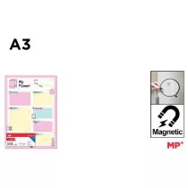 Mp Main Paper Planer magnetyczny A3 osobisty miesiczny