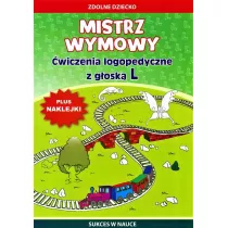 Mistrz wymowy. wiczenia logopedyczne z gosk L + naklejki