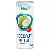 Vita Woda kokosowa Truskawka 320 ml