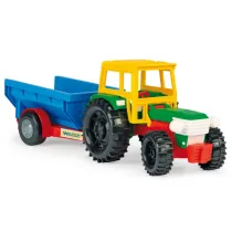 Traktor z przyczep Wader