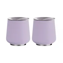 Fellow Ruby Wine Tumbler Zestaw 2 kubkw termicznych Liliowy 355 ml