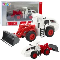 Koparka spychacz ruchoma metalowa �y�ka �wiat�a... LeanToys