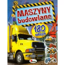 Maszyny budowlane. 180 naklejek
