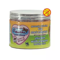 Renske Natural Petfood Cat Healthy Mini Treat Chicken and oregano- przysmaki dla kotw - kurczak z oregano 100 g