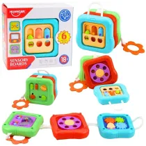 Kostka sensoryczna panele manipulacyjne LeanToys